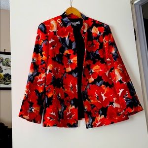 Floral blazer